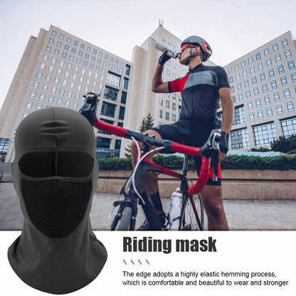 Motorcycle Full Cover Face Mask Cycling Balaclava Hat Lycra Outdoor Neck Gaiter