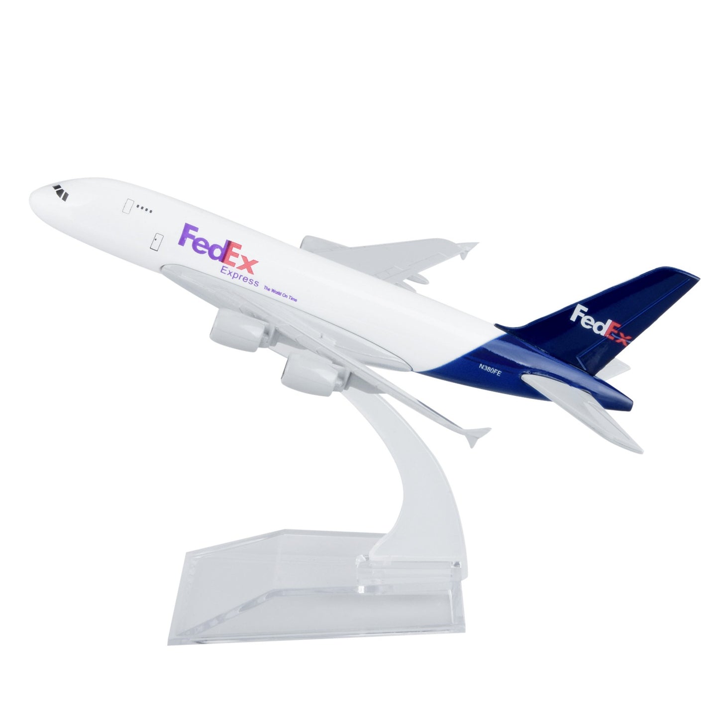 Airplane 16Cm Model For Federal Express A380 1:400 Aircraft Kits Collection/Gift
