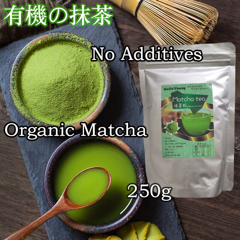 Matcha Latte-Green Tea Powder Shelf Stable Detox Destress Authentic Slimming