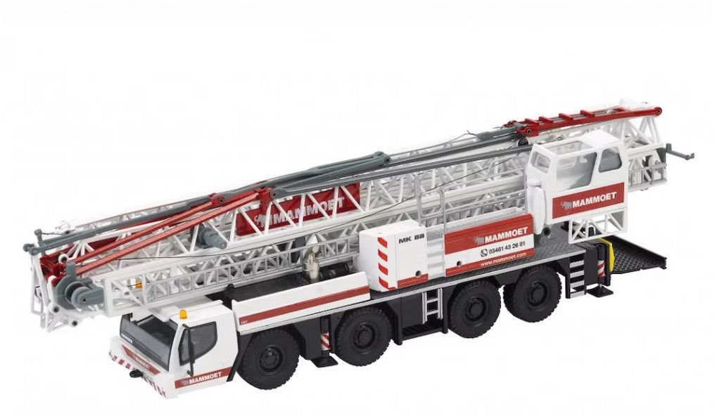 1:50 Mammoet LIEBHERR MK 88 Crane Construction Machine Equipment Diecast Model