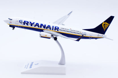 1:200 JC Wings RYANAIR BOEING B737-800 Passenger Airplane Diecast Aircraft Model