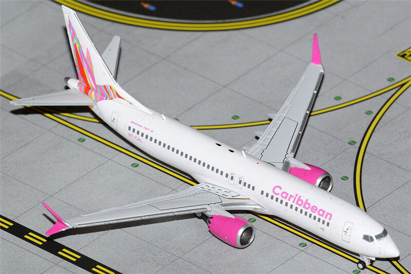 GeminiJets Caribbean Airlines FOR BOEING B737 MAX8 9Y-CAL 1:400 Aircraft Model