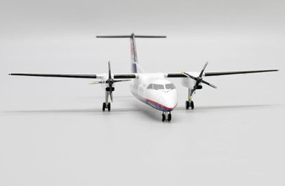 1:200 JC Wings Time Air BOMBARDIER Dash8-Q100 Passenger Airplane Diecast Model