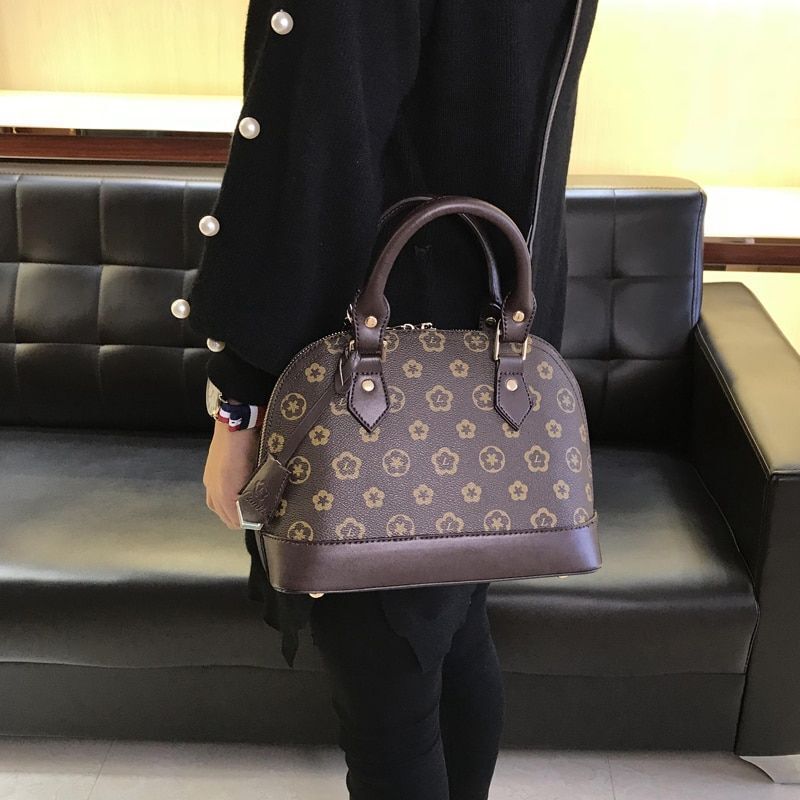 Luxury Bag Shell Shape Zipper Handbag Purse Fashionable Pillow Messenger Bags