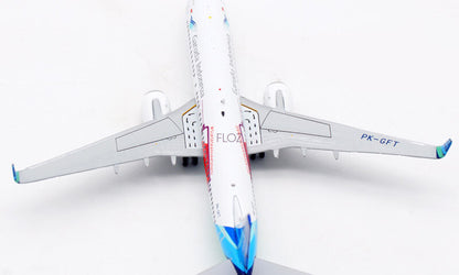 JC Wings Garuda Indonesia B737-800 PK-GFT SUKSESKANVAKSINASI 1/400 Plane Model