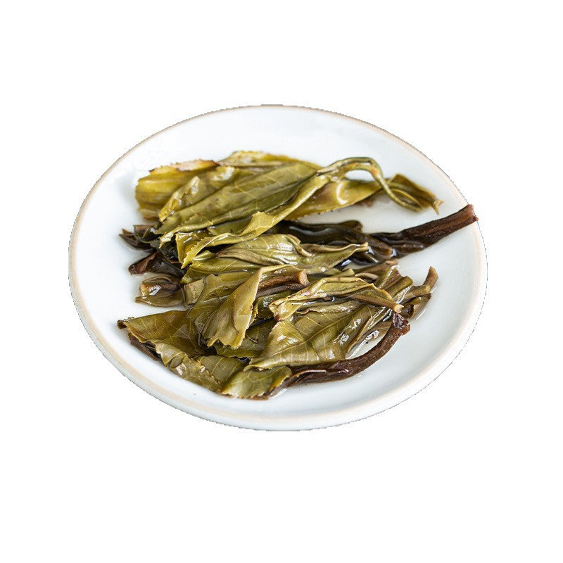 357g Yunnan Iceland Laozhai 2020 Mellow Aroma Raw Pu'er Tea Cake Qizi Cake Tea