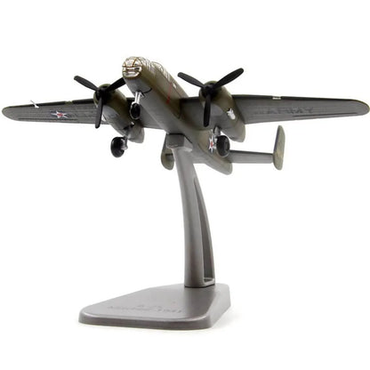 1/144 Scale B-25 Bomber Mitchell Alloy Aircraft Model Plane Souvenir Display
