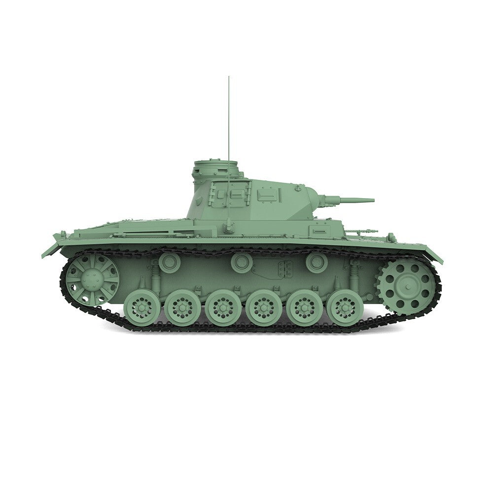 SSMODEL SS72711 1/72 25mm Military Model Kit Pz.Kpfw.III Ausf.E
