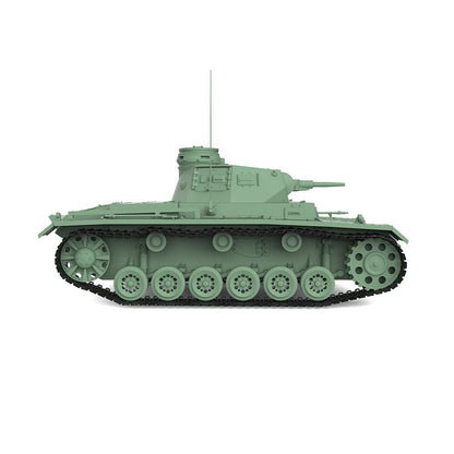 SSMODEL SS72711 1/72 25mm Military Model Kit Pz.Kpfw.III Ausf.E