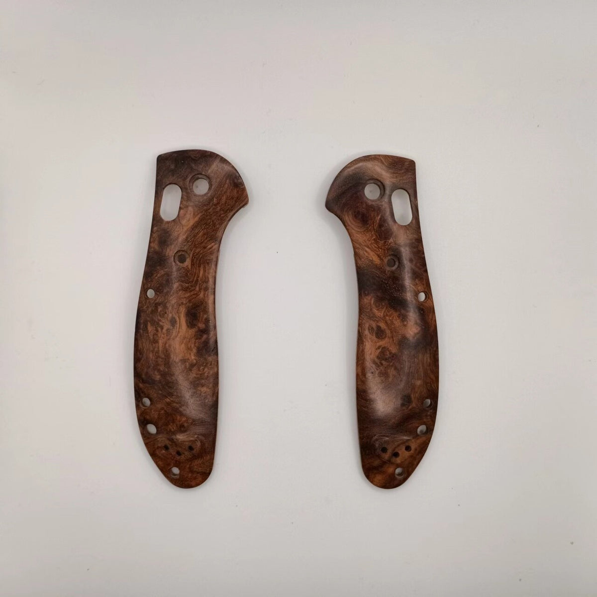 1 Pair Custom Made Wooden Handle Scales For Benchmade Griptilian 551 Knive