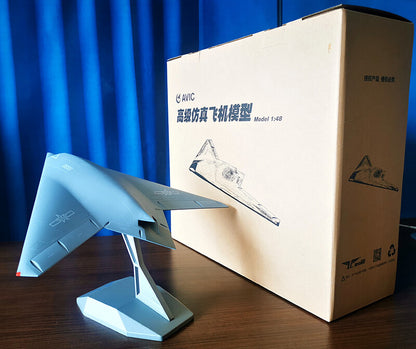 1:48 28CM AVIC China G-11 Attack Fighter Plane Diecast Military Aircraft Model