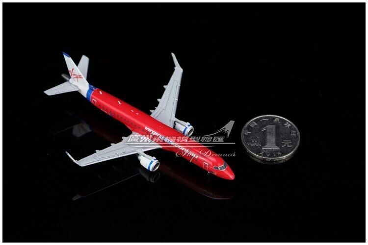 1:400 JC Wings Virgin Blue Embraer ERJ-190AR Airplane Diecast Aircraft Model