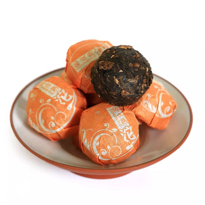 1000g 2015 yr Orange Peel Citrus Flavored Mini Ripe Cake puer Pu'er Pu erh Tea