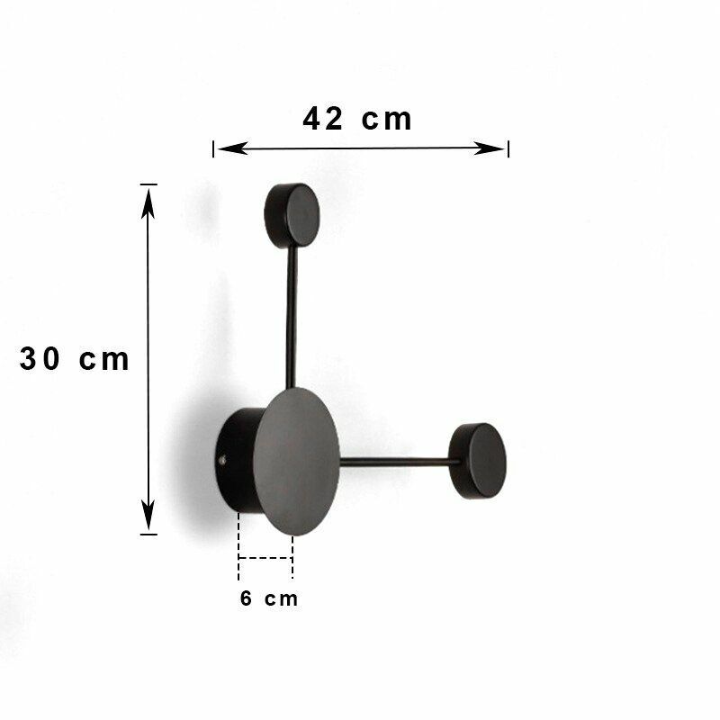 Postmodern Wall Lamp Simple LED Living Room Bedroom Bedside Creative Aisle Hotel