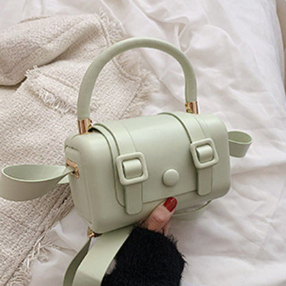 Small Crossbody Bags Square Box Green Purple Shoulder Purse Evening Clutch 1 PC