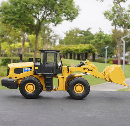 1:35 24CM SHANGGONG SEM Loader Construction Machinery Equipment Diecast Model