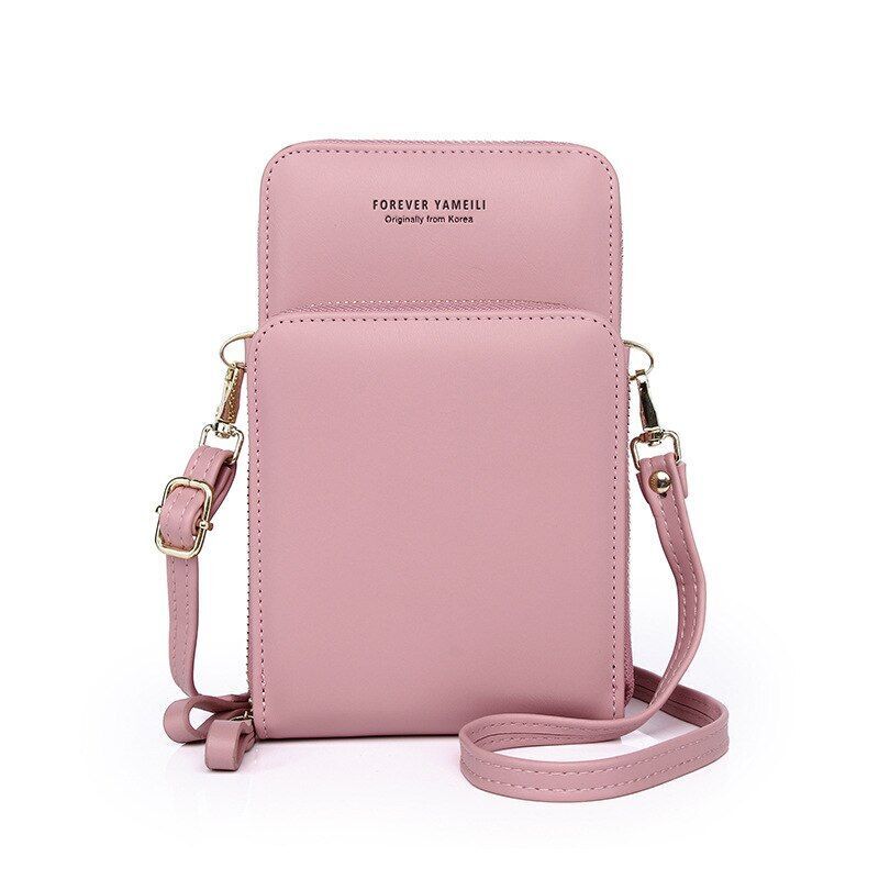 Crossbody Shoulder Bag Small Cellphone Purse Card Holder Wallet Polyester Pouch