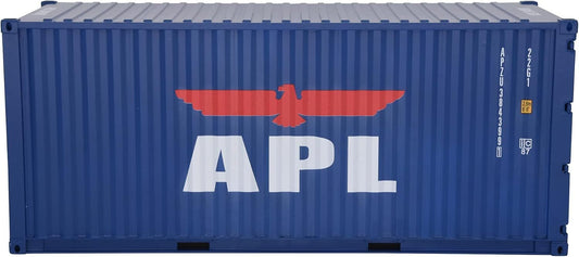 1:20 APL Shipping Container Model Abs Resin & Wood Toy Home Decoration Gift