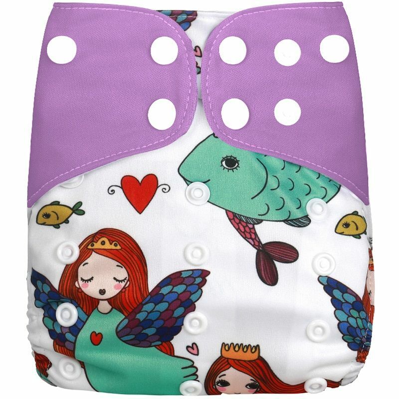 Cloth Diapers Reusable Adjustable Baby Nappies Washable Newborn Training Pants