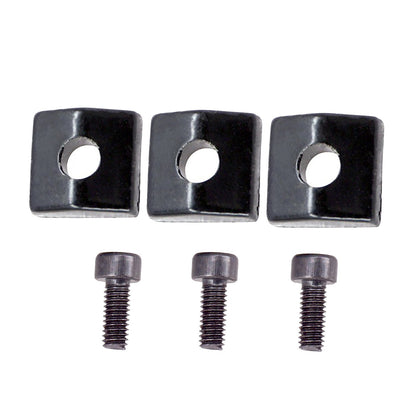 3 Pcs Nut Blocks Clamp and Screws Kits For Electric Guitar Tremolo bridge zz