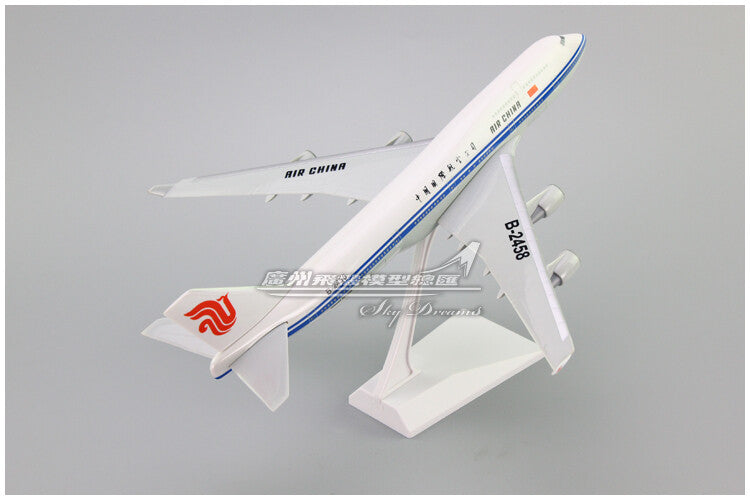 1:200 35CM AIR CHINA BOEING 747-400 Passenger Plane ABS Plastic Aircraft Model