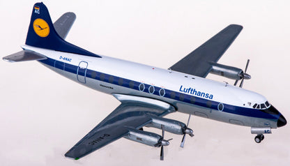 1:200 Herpa Lufthansa Vickers Viscount 800 Passenger Airplane Diecast Model