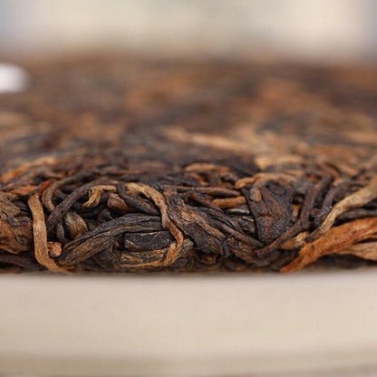 2020 Haiwan Old Comrade Liang Pin Yin Geng Ancient Tree Pu'er Ripe Puer Tea 400g
