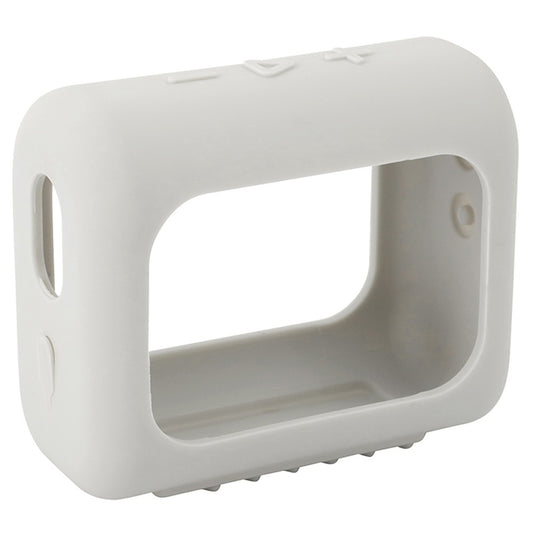 Gray Silicone Case w/ Carabiner Fits For JBL GO3 GO 3 Bluetooth Speaker ww