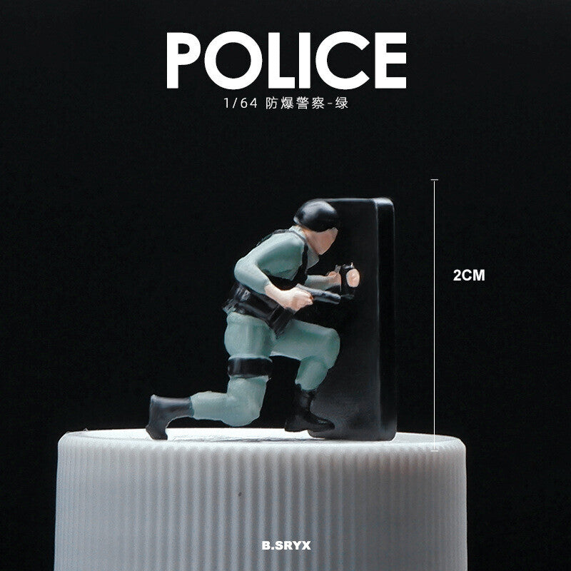 1/64 Figure Model Sexy Girl Model Boy Model City Street Mini Scene Doll