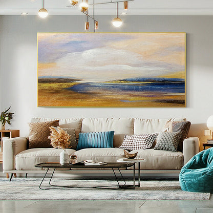Pure Hand-painted Abstract Living Room Wall Decoration Hanging Picture Bedroom