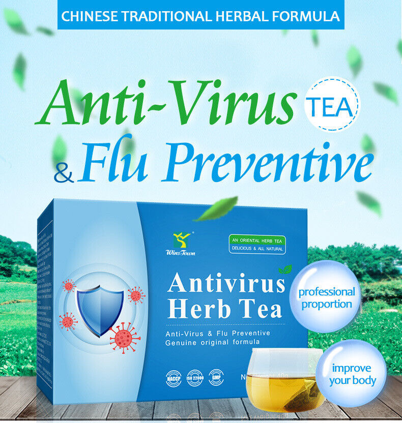 Antivirus Herb Tea For Lung Cleanse Herbal of Flowers Detox Enhance Immunity