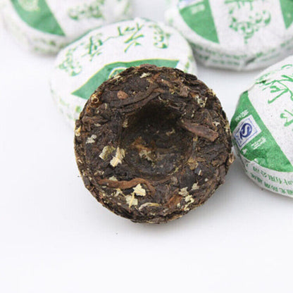 Yunnan Pu'er Ripe Tea Mini Small Tuocha Lotus Leaf Pu'er Herbal Tea 500g/17.6oz