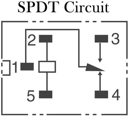 24VDC 10A General Purpose Relay SPDT (1 Form C) PC Pins / Through Hole (G5LE-14)