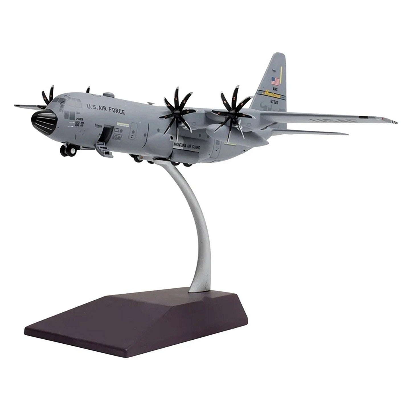 1:200 Geminijets USAF Lockheed C-130H Passenger Airplane Diecast Model