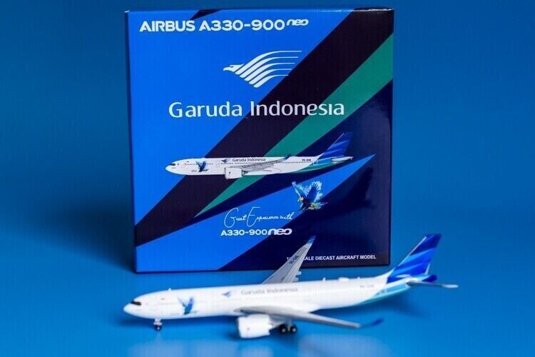 1:400 JC Wings Gruda Indonesia AIRBUS A330-900neo Passenger Plane Diecast Model