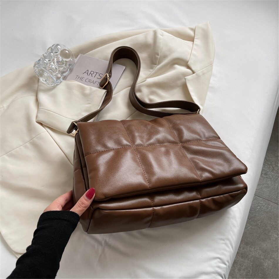 Women's Bag PU Leather Shoulder Messenger Bags Women Female Crossbody Bag