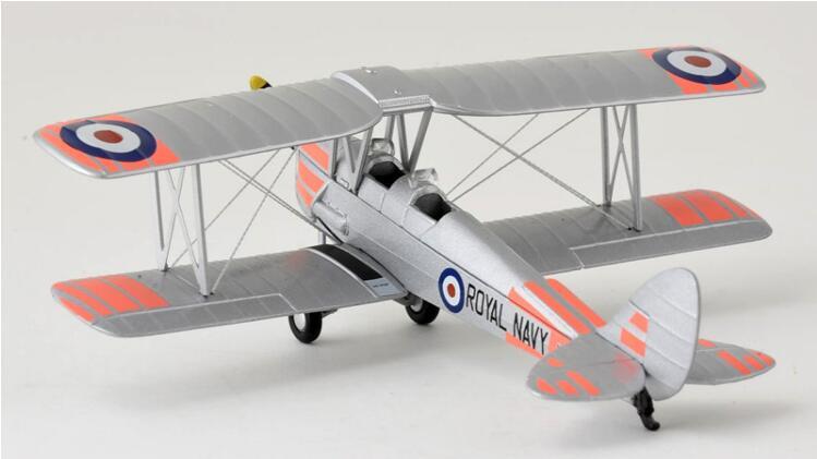 OXFORD De Havilland Tiger Moth RNFAA XL714 HMS Heron 1/72 diecast model aircraft