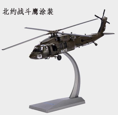 1:72 AF1 UNITED STATES ARMY UH-60M NATO Helicopter Plane Diecast Aircraft Model