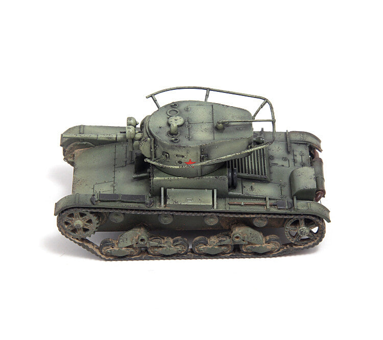 1/72 Soviet T-26 T26 Light Tank Model 1933 Antenna Edition