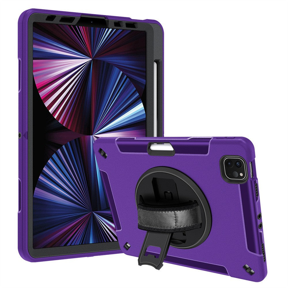 Strap Case For iPad Pro 11 Air/10th/12th/mini6 Heavy Duty Stand ShockProof Cover