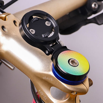 Bicycle Computer Stem Mount Holder Aluminum Alloy Adjustable Speedometer Stand