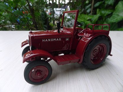 1:32 SCHUCO Hanomag R 40 Tractor Construction Farm Machine Equipment Resin Model