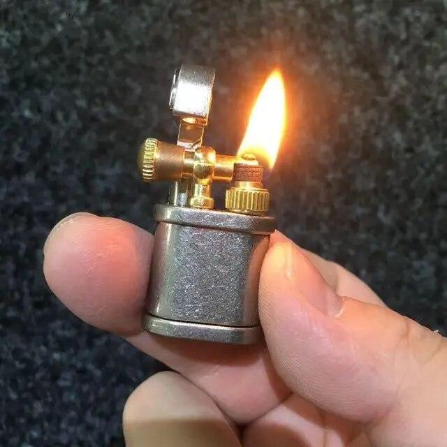 Kerosene Brass Vintage Lighter Collectable Cigarette Pipe Lighter Cigar Torch