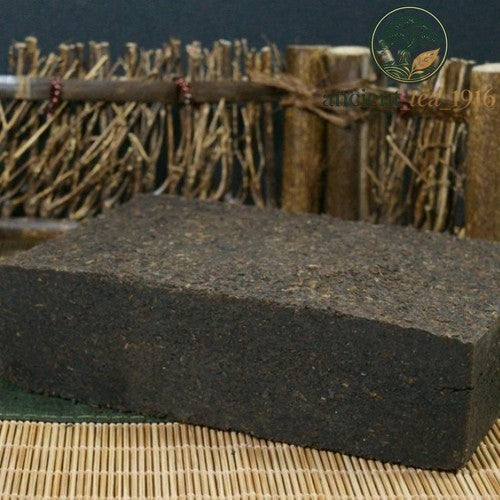 500g Liu Pao Brick Tea Guangxi Aged Liu Bao Tea Black Tea Dark Tea