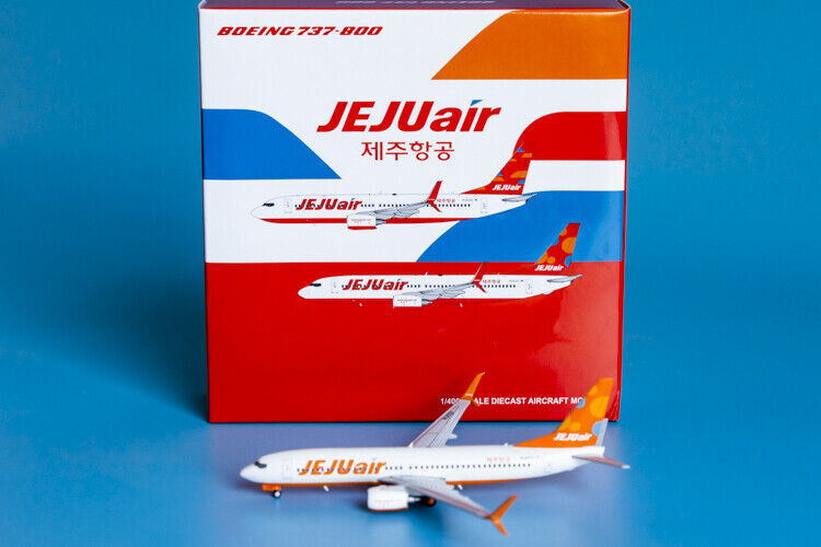 1:400 JC Wings JEJUair BOEING 737-800 Passenger Airplane Diecast Aircraft Model