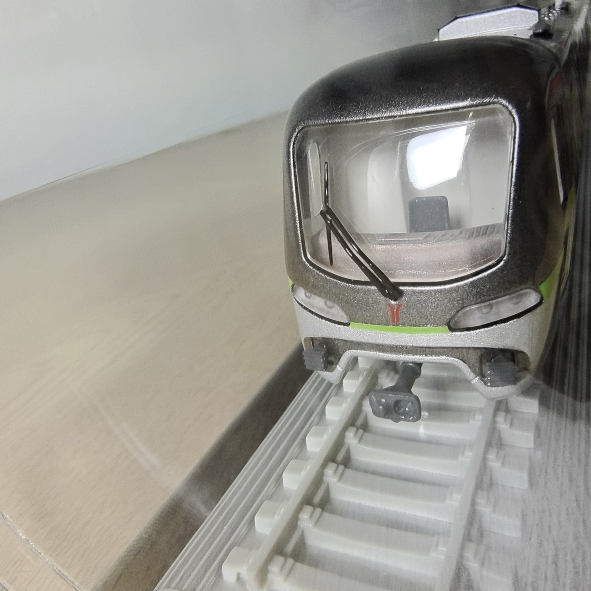 1:87 90CM Guangzhou Metro Line 12 Subway Passenger Car Train Diecast Model