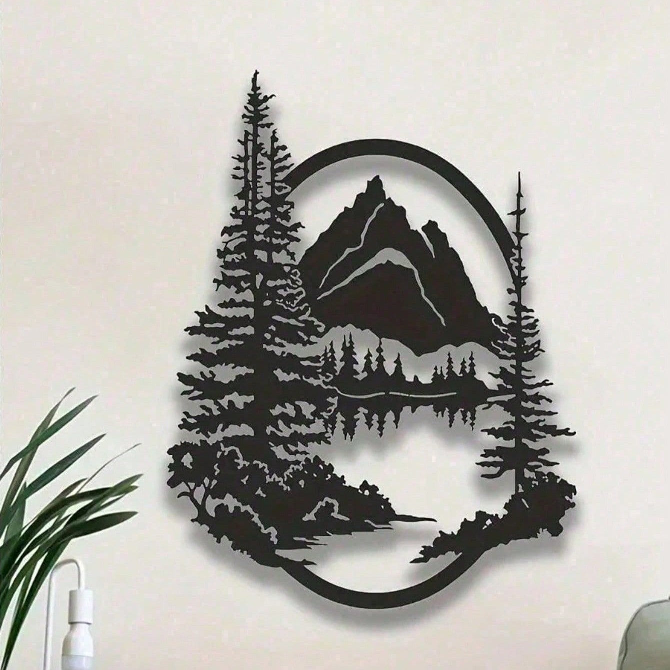 CIFbuy Vintage Tree of Life Metal Wall Art Indoor Outdoor Garden Patio