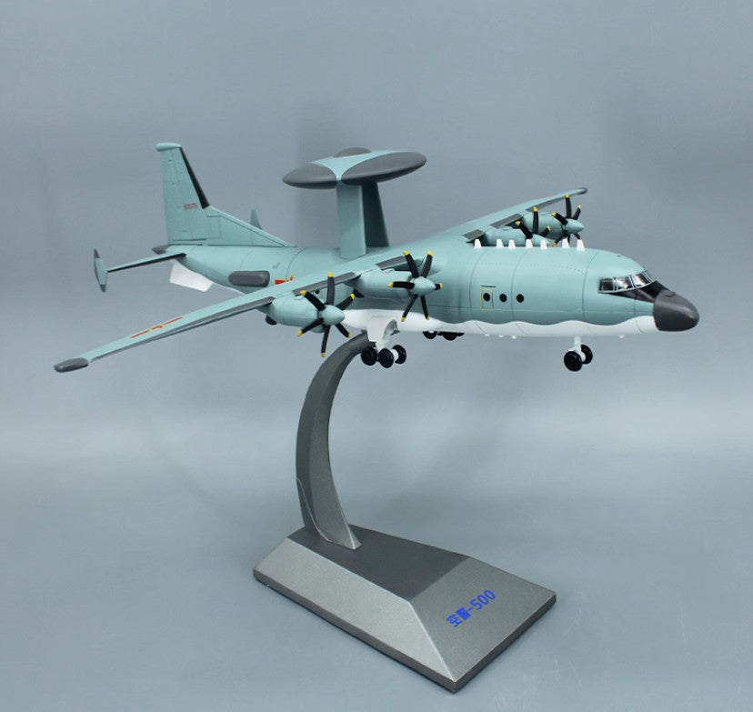 1:90 39CM China KJ-200 AWACS Early Warning Aircraft Diecast Military Plane Model