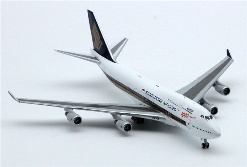 JC Wings Singapore Airlines FOR BOEING B747-400 9V-SMU 1000th 1/400 Plane Model