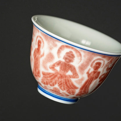 One Cup Porcelain Cup 50ml Small Chinese Kungfu Tea Cup Ceramic Master Cup New